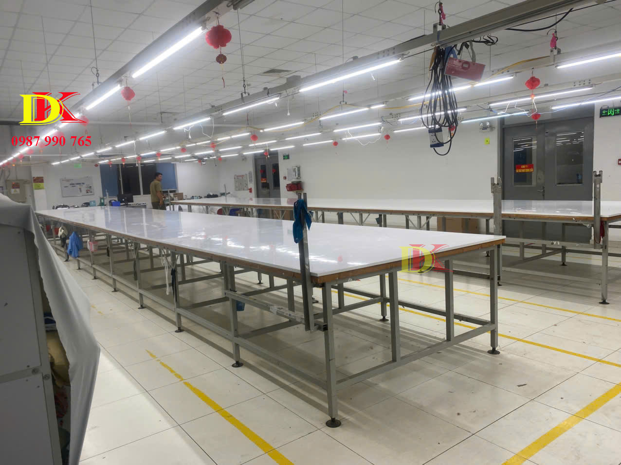Thay mới mặt bàn cắt